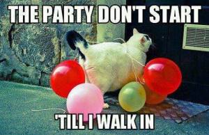 The Party Don't Start Until I Walk In